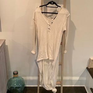 Off white cream top